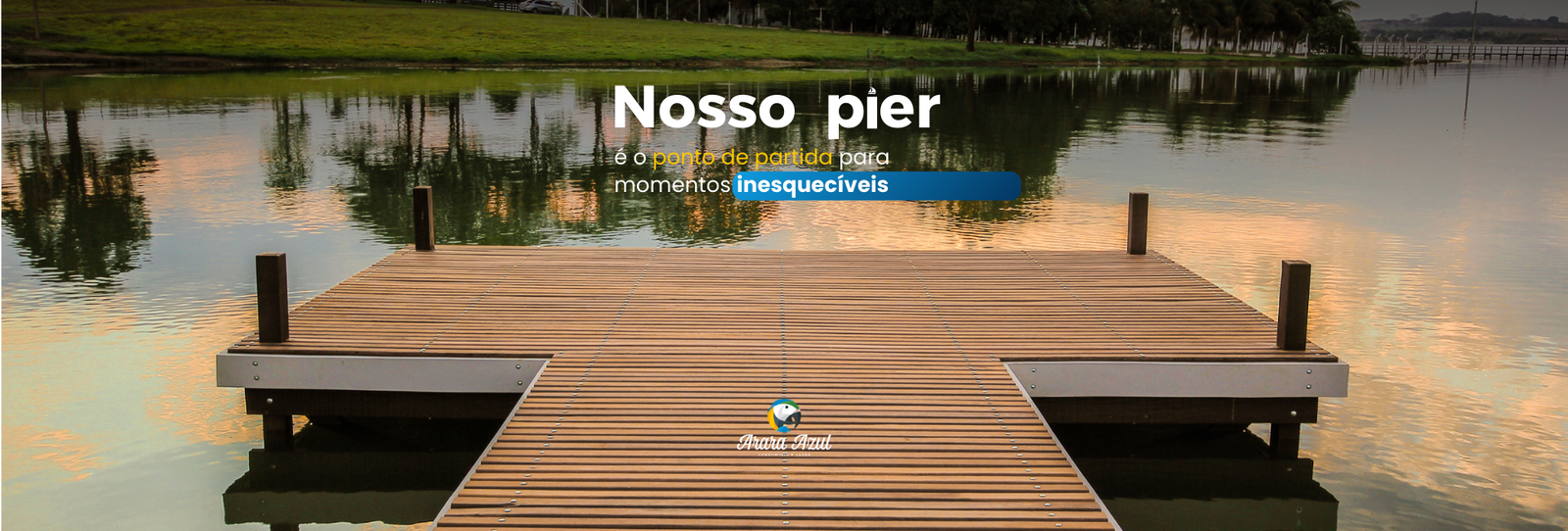 Arara Azul - Banner Site desktop